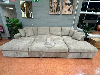 SOFA CAMA DOBLE CHAISE LONGUE Y ARCON