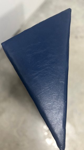 Cojín cuña ortopédico azul