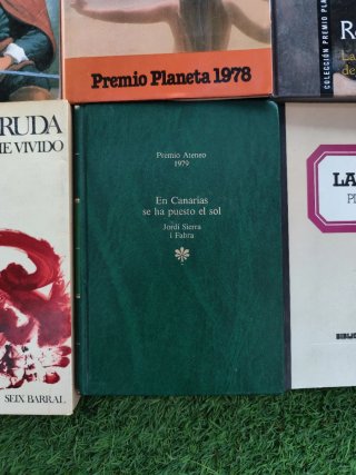 Novelas en español  2€/ud.