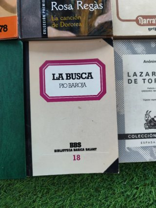 Novelas en español  2€/ud.
