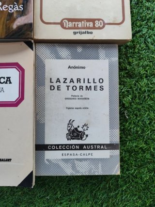 Novelas en español  2€/ud.