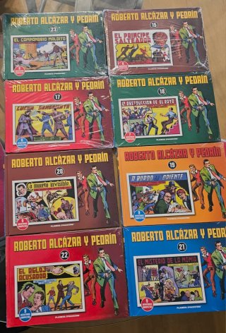 Colección Roberto Alcázar y Pedrín precintada