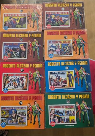 Colección Roberto Alcázar y Pedrín precintada