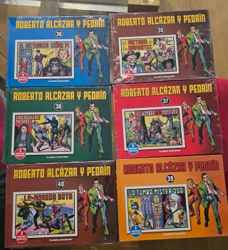 Colección Roberto Alcázar y Pedrín precintada