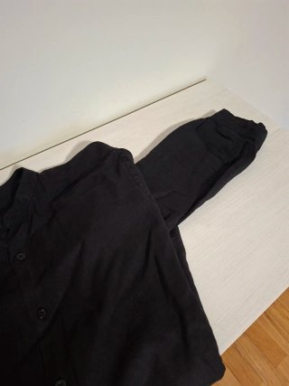 Camisa Negra Manga Larga