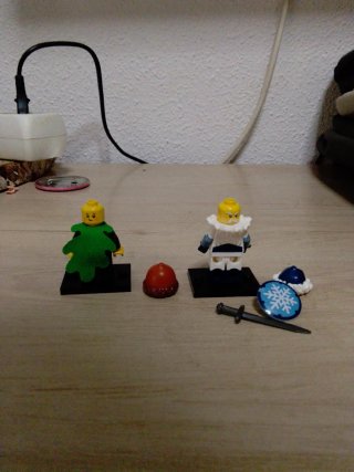 2 Figuras Coleccionables Lego