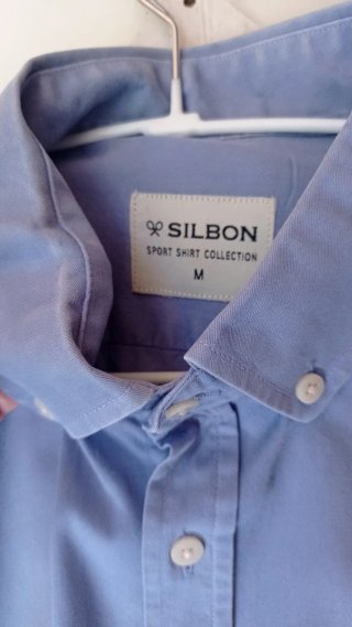 2 Camisas Silbon Azul