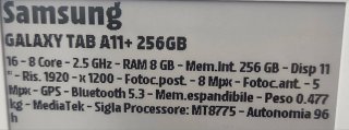 Samsung Galaxy Tab A11+