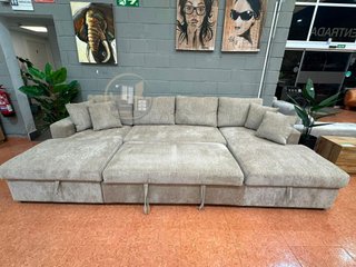 SOFA CAMA DOBLE CHAISE LONGUE Y ARCON