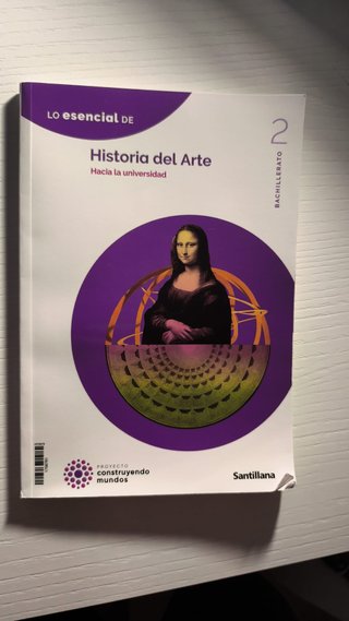 Libro Historia del Arte 2º Bachillerato