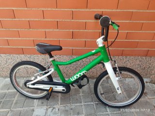 Bicicleta Niñ@ Calidad Woom 16