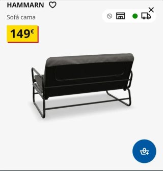 Sofá cama IKEA HAMMARN- Recogida sábado 1/08