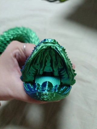 Serpiente articulada 3D