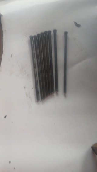Varillas de empuje para motor 8 und