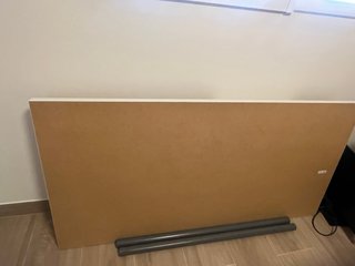 Tablón con caballetes Ikea