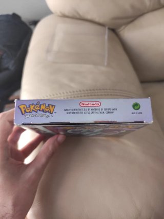 Pokémon Cristal Game Boy Color Nintendo