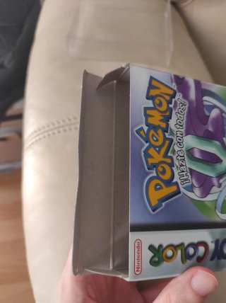 Pokémon Cristal Game Boy Color Nintendo