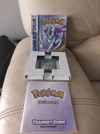 Pokémon Cristal Game Boy Color Nintendo