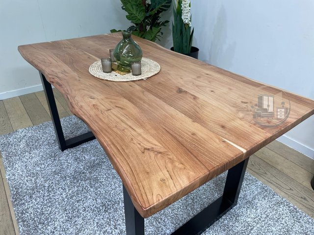 Nueva mesa madera maciza Acacia