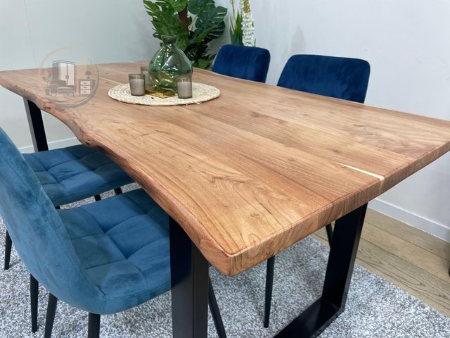 Nueva mesa madera maciza Acacia