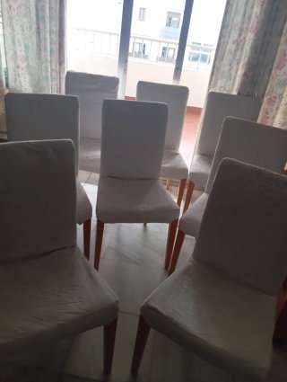 OFERTA!!! Sillas de Comedor Tapizadas con funda