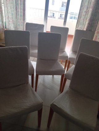 OFERTA!!! Sillas de Comedor Tapizadas con funda
