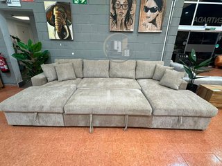 SOFA CAMA DOBLE CHAISE LONGUE Y ARCON