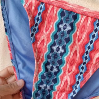 Bikini braga estampado