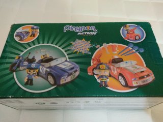 PinyPon Action Policía Coche y Moto