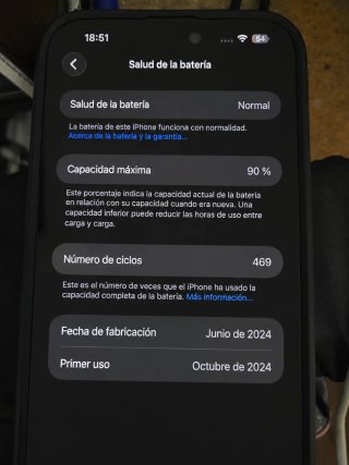 iPhone 15 Pro Max 256GB Negro/Gris