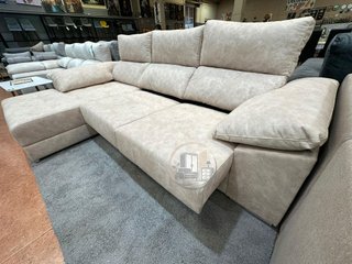 SOFA CHAISE LONGUE ASIENTO DESLIZANTE