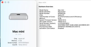 Mac mini M1 8GB 256GB SSD