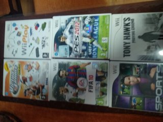 Pack 7 Juegos Wii: PES 2012, FIFA 10, Tony Hawk