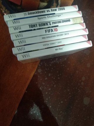 Pack 7 Juegos Wii: PES 2012, FIFA 10, Tony Hawk