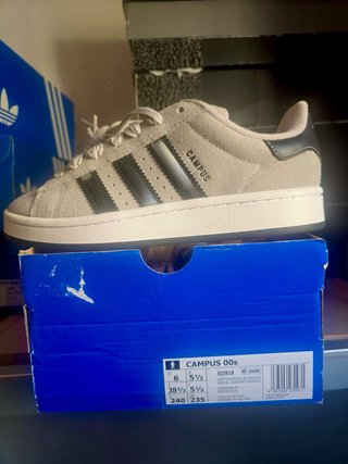 Zapatillas Adidas Campus 00s Grises Talla 38.5