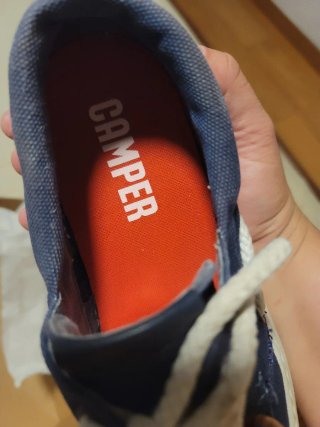 Zapatos Camper Azul Marino