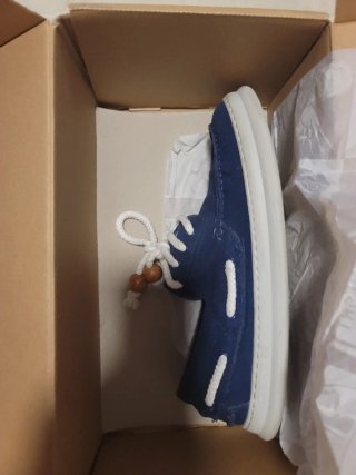 Zapatos Camper Azul Marino