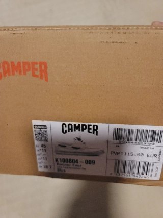 Zapatos Camper Azul Marino