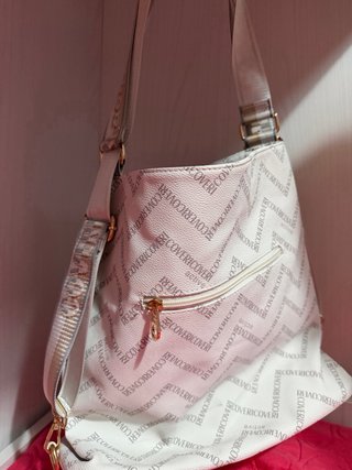 Borsa Coveri Collection Beige/Bianca