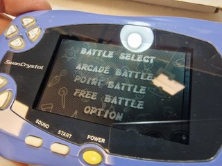 Juego Wonder Swan Pocket Fighter Bandai