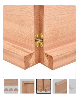 2 Estanterias de roble marron nuevos a estrenar