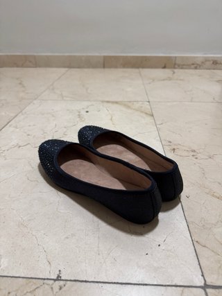 Zapatillas Style&Co Talla 39-40 Brillantes Azul