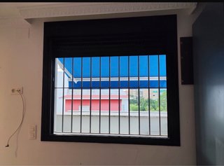 Ventana aluminio climalit mosquitera+persiana