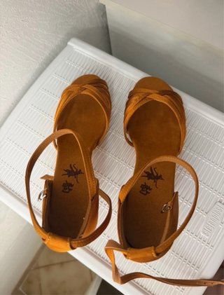 Scarpe da ballo marroni
