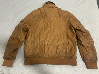Chaqueta aviador marrón