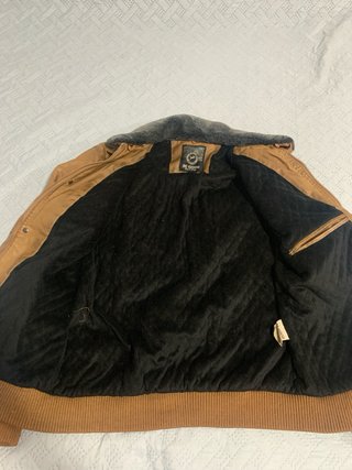 Chaqueta aviador marrón