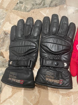 Guantes de moto Garmbaldi Aqua negros