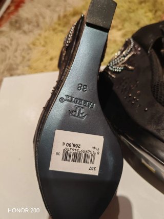 Zapatos de cuña Farrutx negros