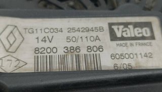 Alternador renault 8200386806 master combi 594336