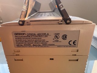 Omron SYSMAC CPM2A PLC CPU